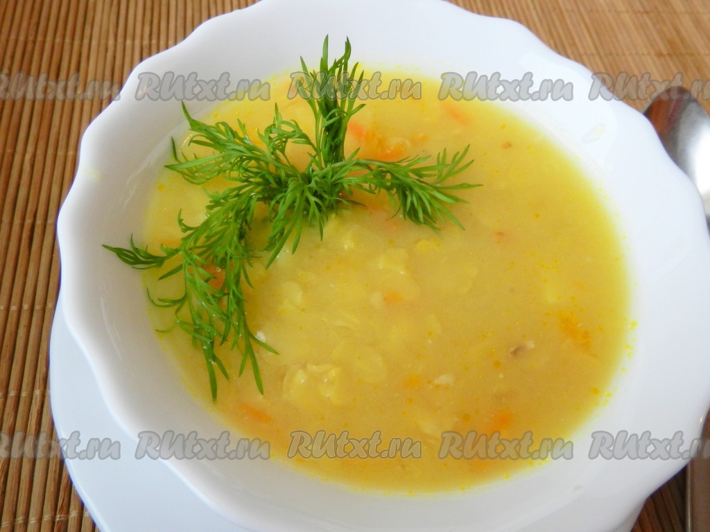 Домашний рецепт гороховый суп