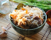 Солянка с рисом и капустой