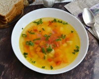 Суп с тыквой и картофелем
