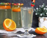 Берёзовый сок с апельсином в банках на зиму 