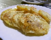 Картофель в сливочно-сырном соусе