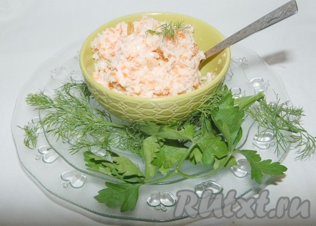 Вкуснейший капустный салат готов.