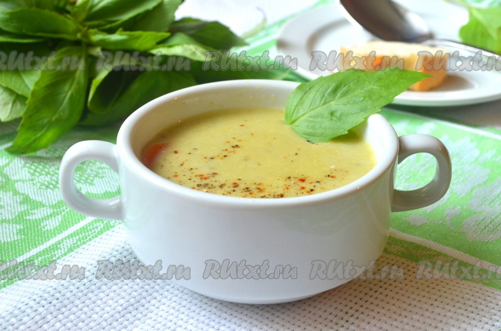 Рецепт крем супа овощного
