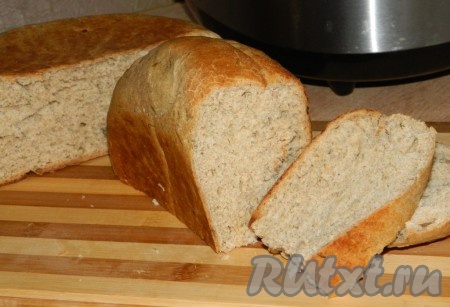 Пшенично-ржаной хлеб в мультиварке