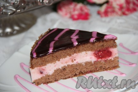 Бисквитный торт с суфле "Настроение"