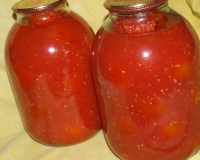 Консервированные помидоры в собственном соку на зиму