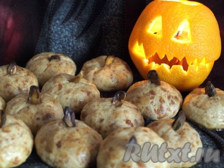 Печенье "Тыквочки" для Хеллоуина