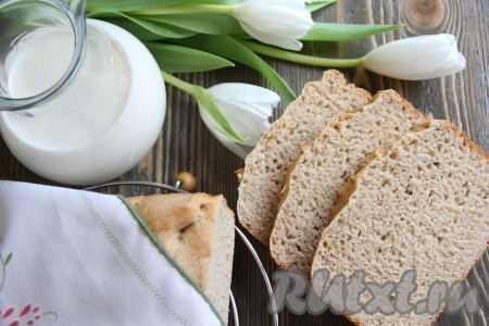 Серый хлеб в хлебопечке