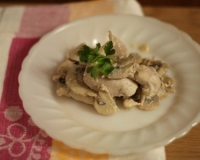 курица с сушеными грибами в сметанном соусе рецепт с фото курица с сушеными грибами в сметанном соусе рецепт с фото