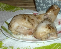 Куриные голени в соевом соусе в рукаве в духовке