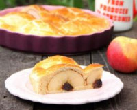 Рецепт творожного пирога с яблоками