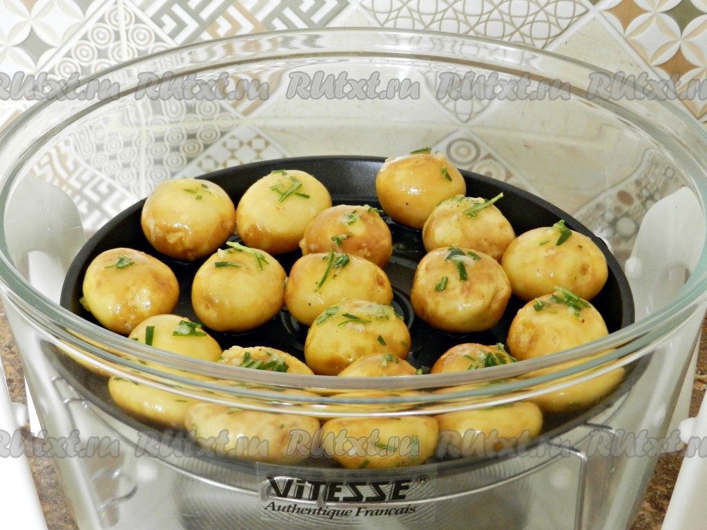Запеченный картофель с розмарином - 8 пошаговых фото в рецепте