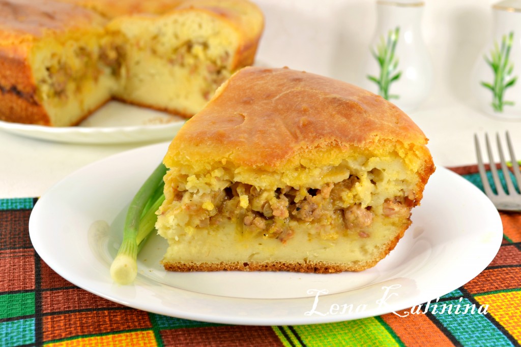 Пирог с капустой и картошкой в духовке — рецепт с фото пошагово