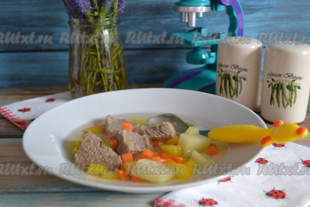 Суп из говядины, вкусных рецептов с фото Алимеро