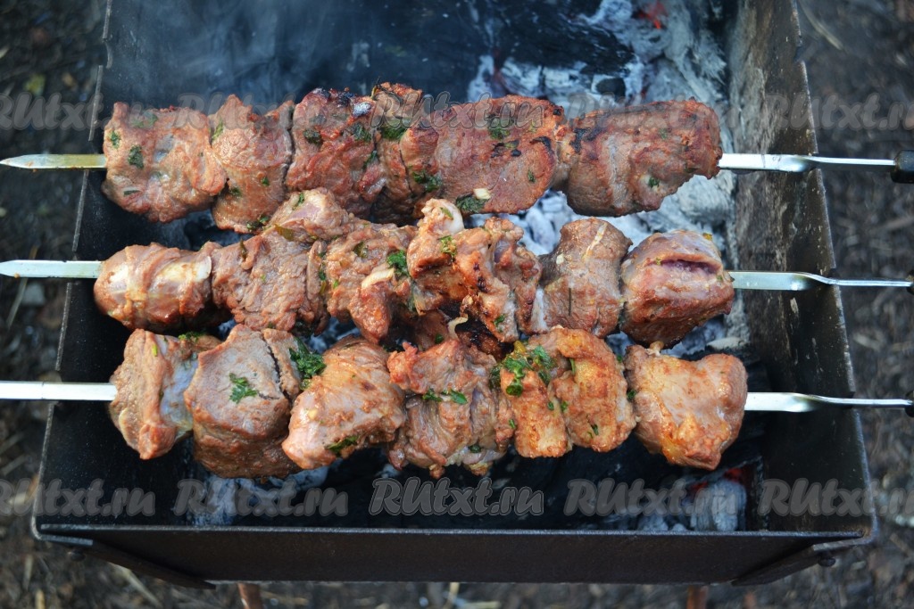 Шашлык из баранины – пошаговый рецепт приготовления с фото