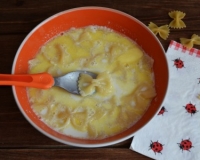Рецепт молочного супа с макаронами