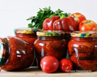 Рецепт баклажанов в томатном соусе на зиму