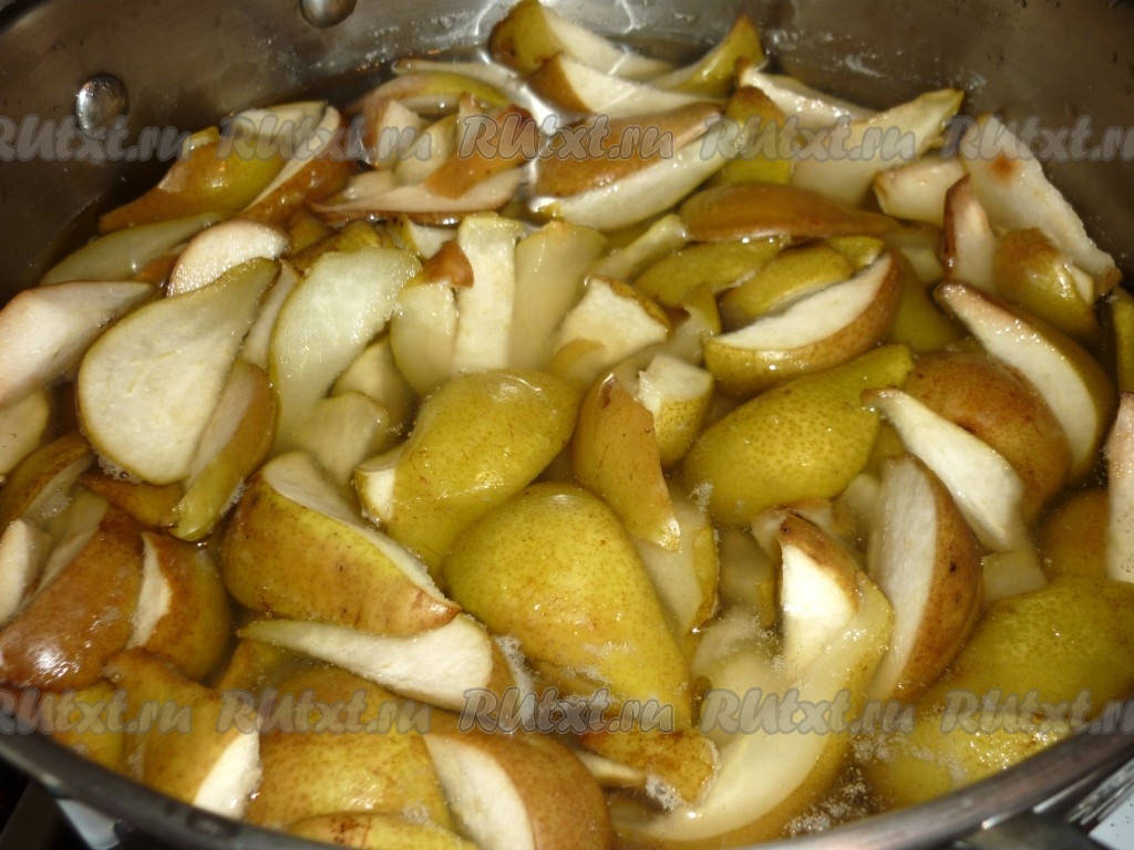 Янтарное варенье из груш дольками - 11 пошаговых фото в рецепте