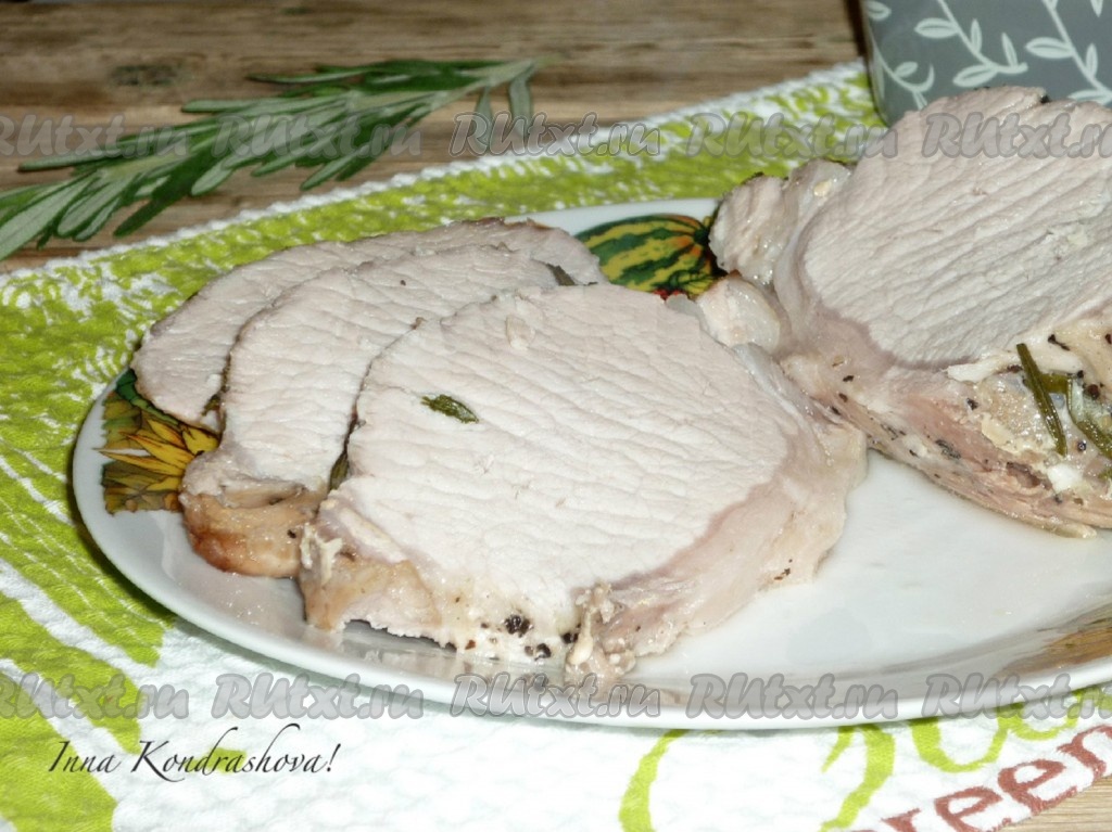 Свиная вырезка в беконе в духовке рецепт с фото