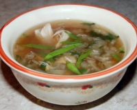 Суп из курицы с китайской капустой