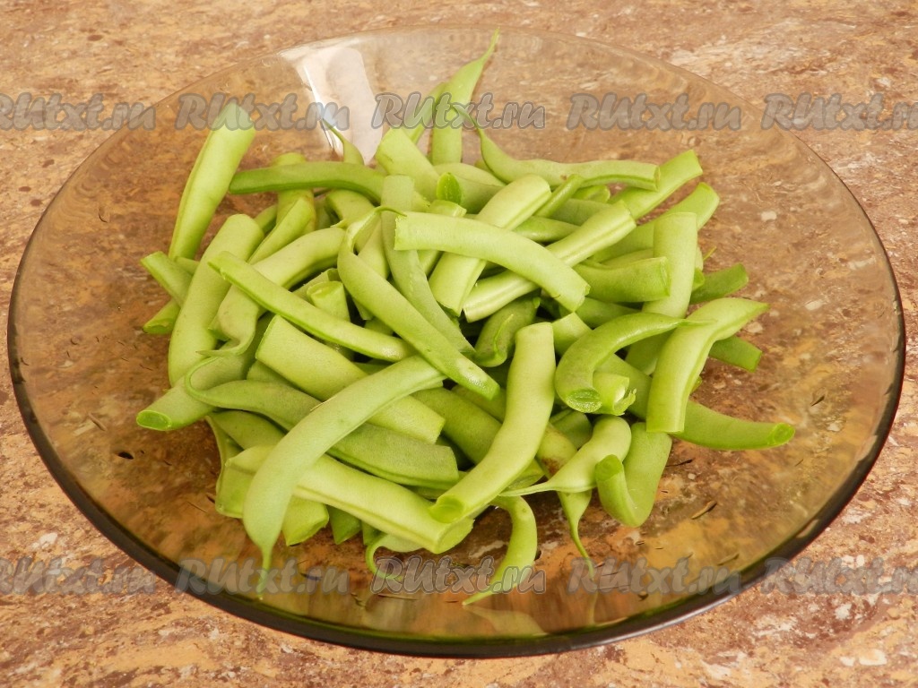 Стручковая фасоль с овощами на сковороде - рецепт от Гранд кулинара