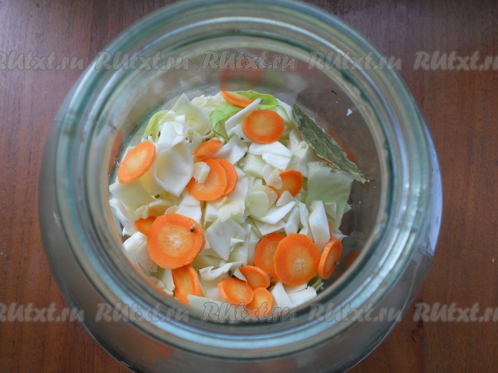 Маринованная капуста , пошаговый рецепт на ккал, фото, ингредиенты - Валерия