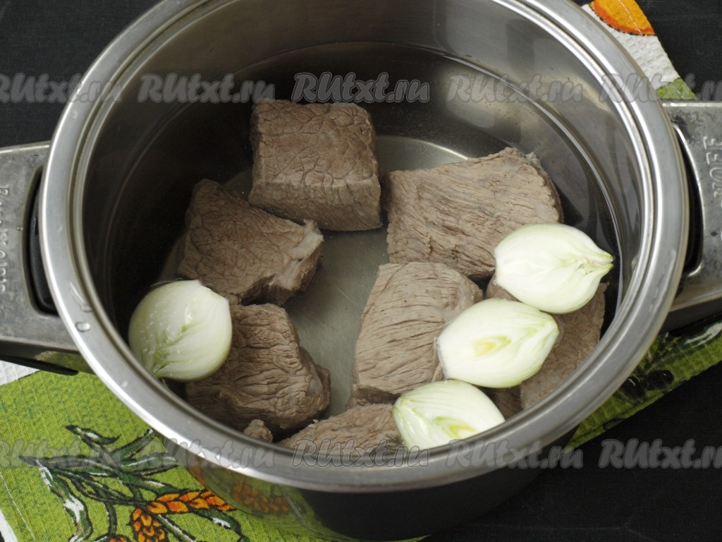 Хашлама по-армянски из говядины на пиве в казане - пошаговый рецепт с фото на Готовим дома