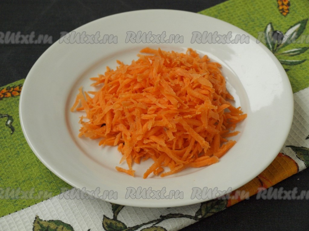 Салат Ералаш с корейской морковью