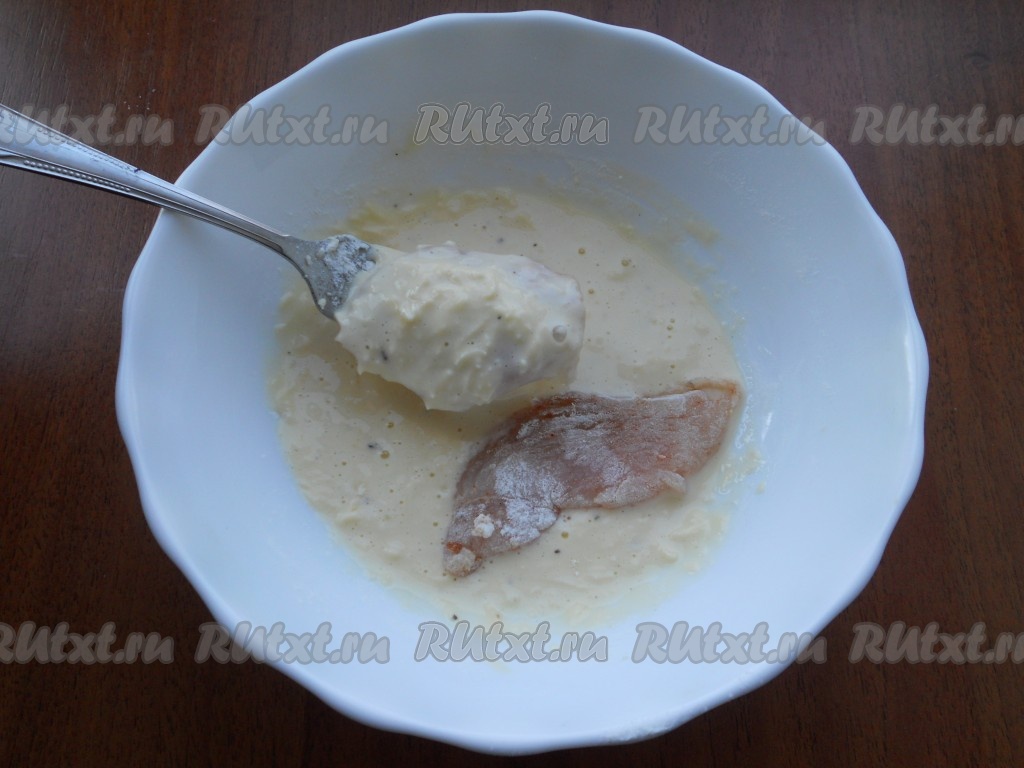 Куриная грудка в кляре на сковороде рецепт с фото