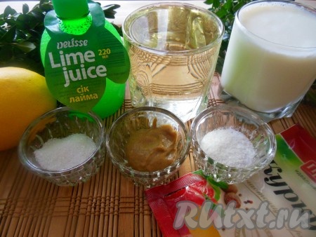 Домашний майонез на молоке состоит из самых простых ингредиентов