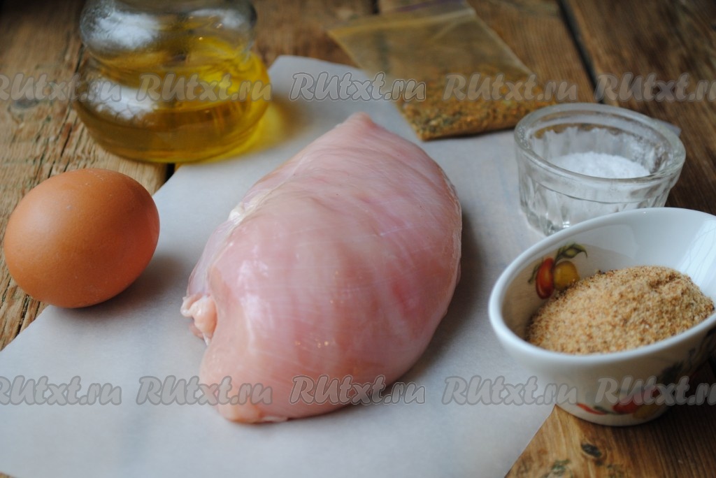 Куриное филе в сырной панировке - пошаговый рецепт с фото, ингредиенты, как приготовить