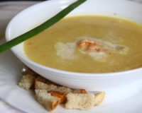 Крем-суп из семги со сливками