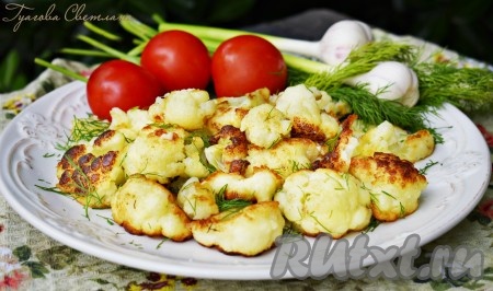 Рецепт цветной капусты в кляре на сковороде