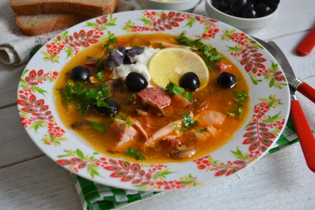 Солянка с курицей и колбасой - пошаговый рецепт с фото на irhidey.ru