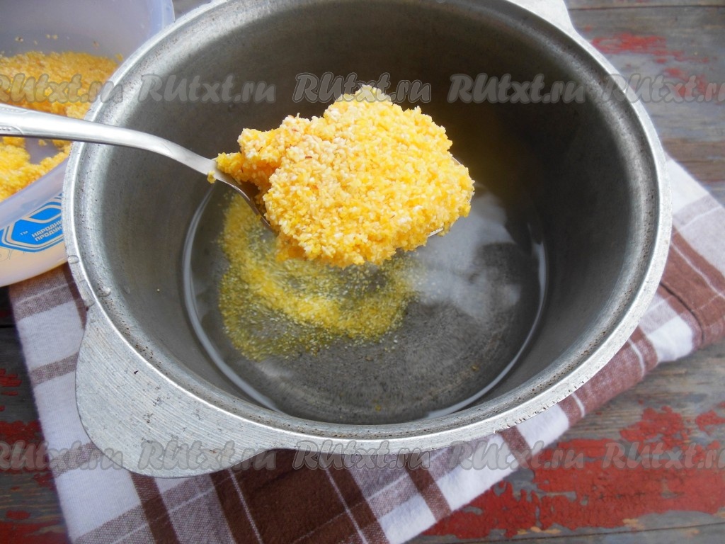 Кукурузная каша на воде — 12 рецептов приготовления