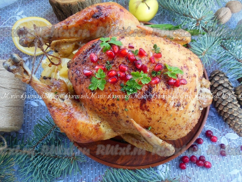 Курица на Новый год и другие горячие блюда
