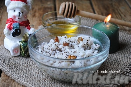 Рецепт рождественской кутьи из риса