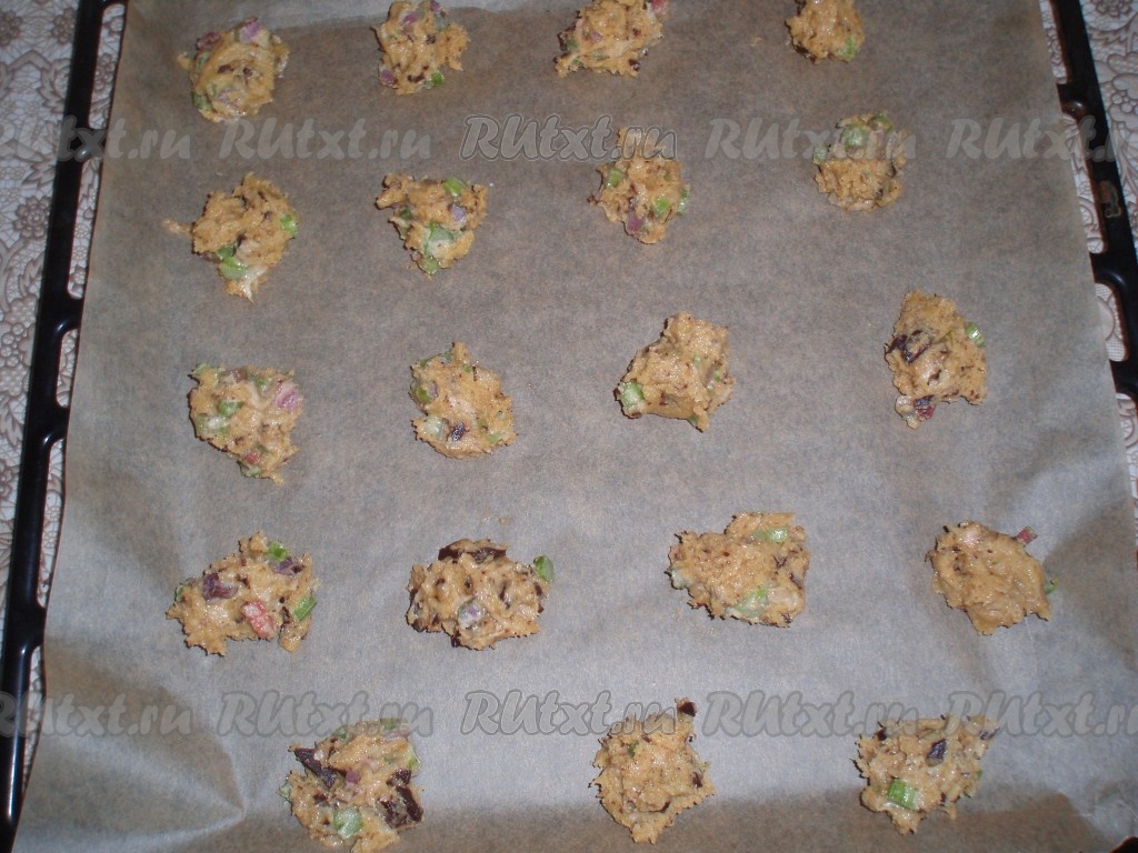 Печенье с ревенем и шоколадом - 11 пошаговых фото в рецепте