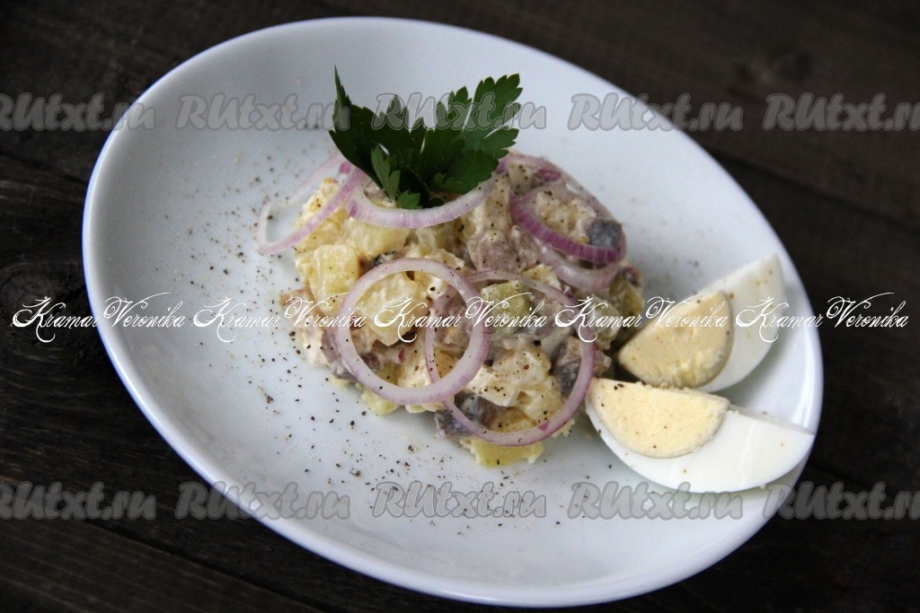 Блюда из селедки соленой рецепты с фото простые и вкусные