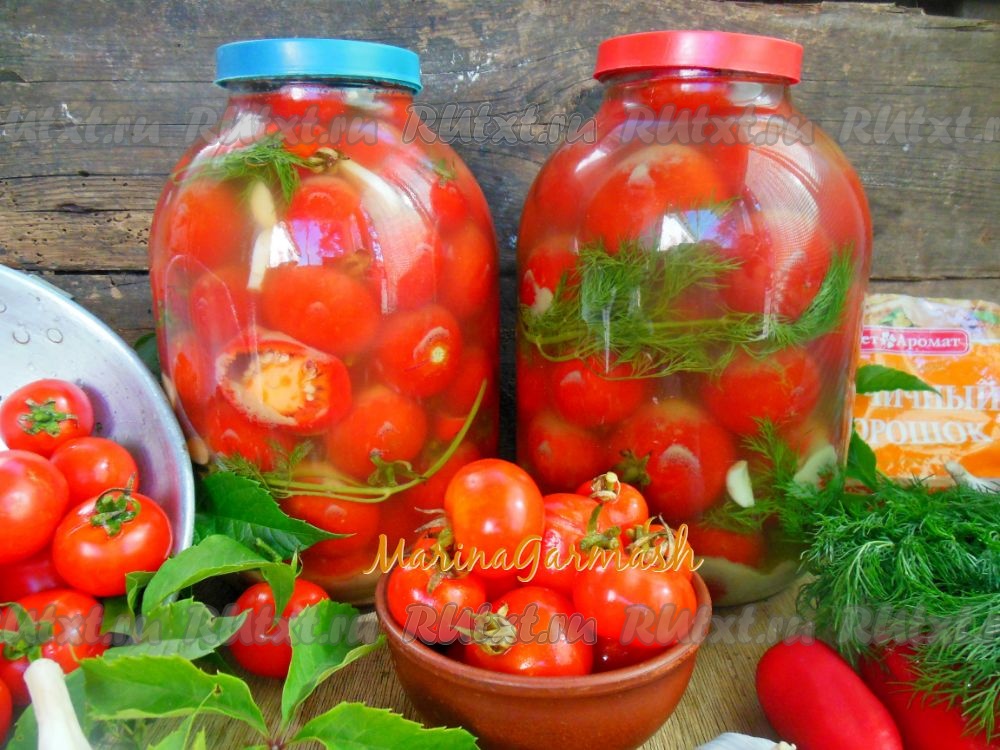 Рецепты засолки помидоров