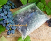 Как заморозить виноград на зиму в домашних условиях
