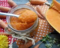 Пюре из моркови и тыквы