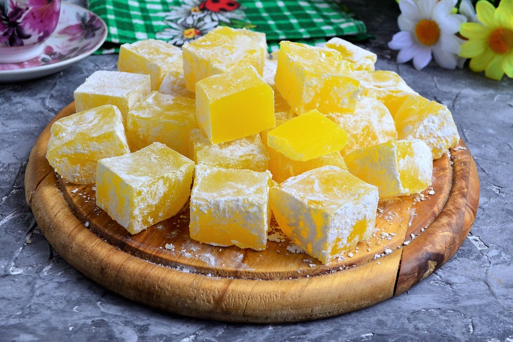 Восточная сладость рахат-лукум, пошаговый рецепт на ккал, фото, ингредиенты - MERI