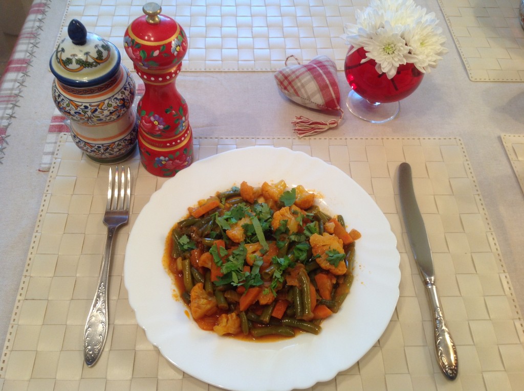 Рецепт: Овощного рагу со стручковой фасолью - Из овощей и грибов - Основные блюда - Готовить легко!