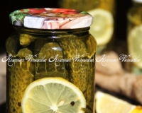 Рецепт огурцов, маринованных с лимоном на зиму