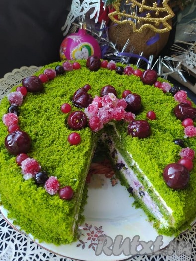 Торт "Лесной мох"