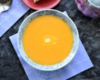 Тыквенный суп-пюре с молоком