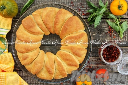 Сербский хлеб "Ухо слона"