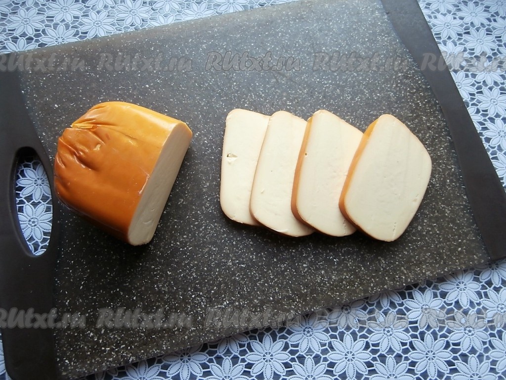 Колбасный сыр жареный в кляре - Пошаговый рецепт с фото | Закуски
