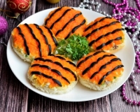 Бутерброды "Тигрята"